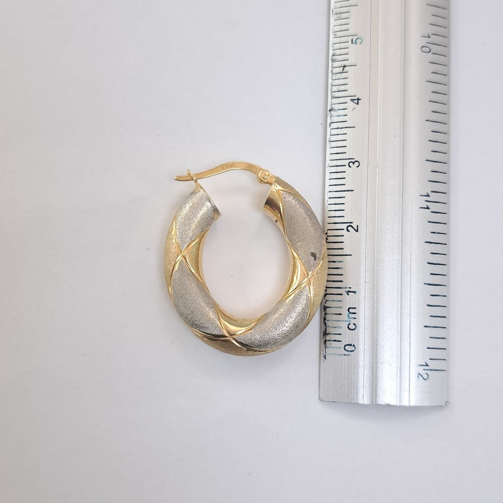 ARRACADAS PAR ORO 14 K 5.9 GRMS (SEMINUEVO)