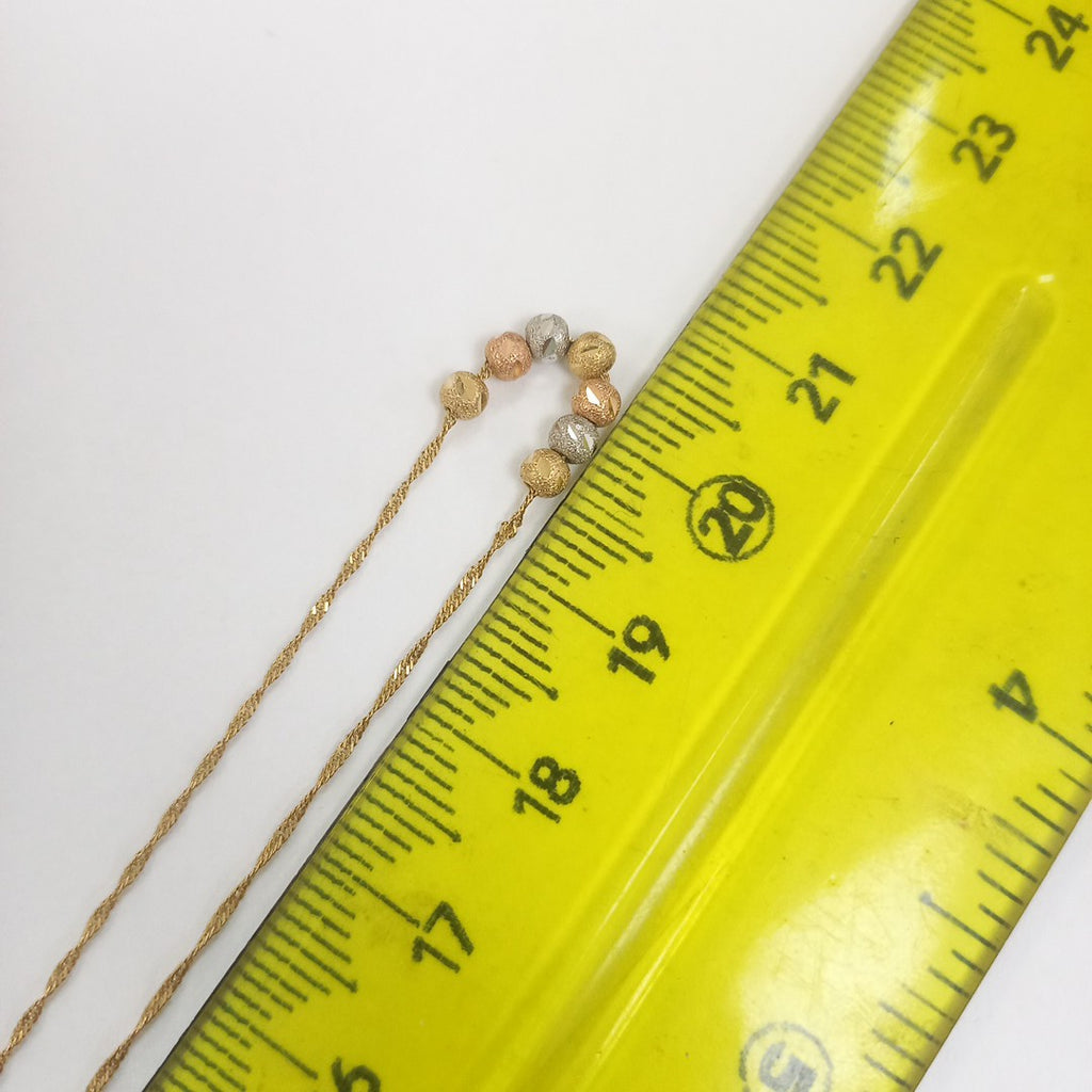GARGANTILLA ORO 14 K 1.3 GRMS (SEMINUEVO)