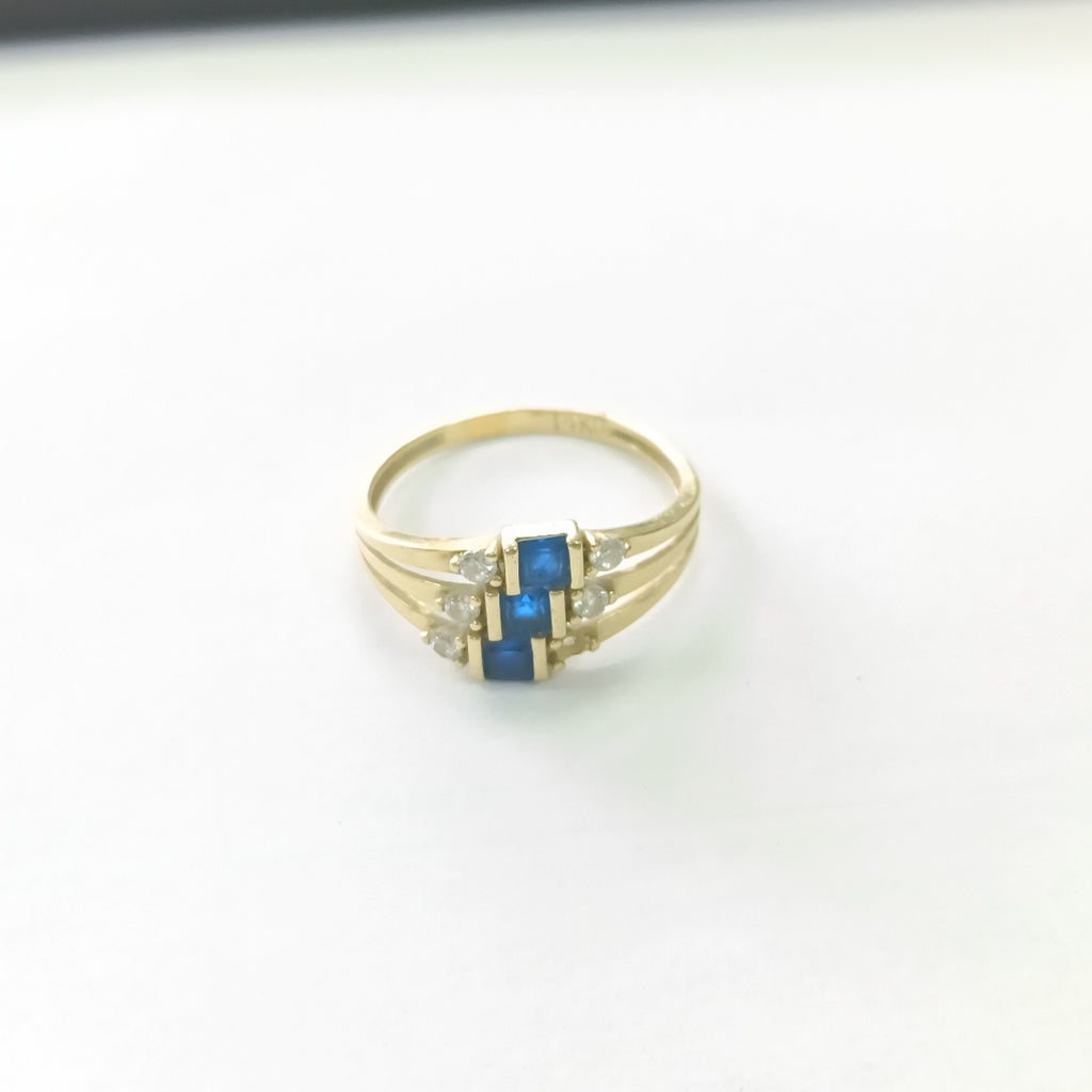 ANILLO ORO 14 K 2.4 GRMS (SEMINUEVO)