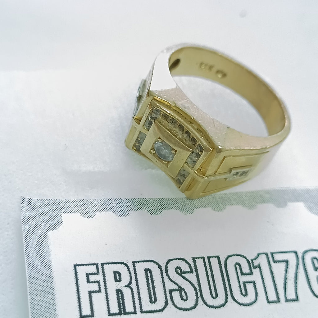 ANILLO ORO 10 K 11.3 GRMS (SEMINUEVO)