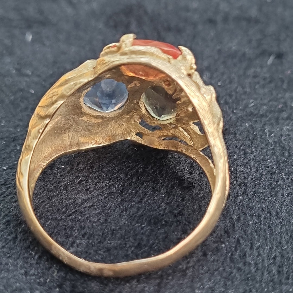 ANILLO ORO 14 K 5.3 GRMS (SEMINUEVO)