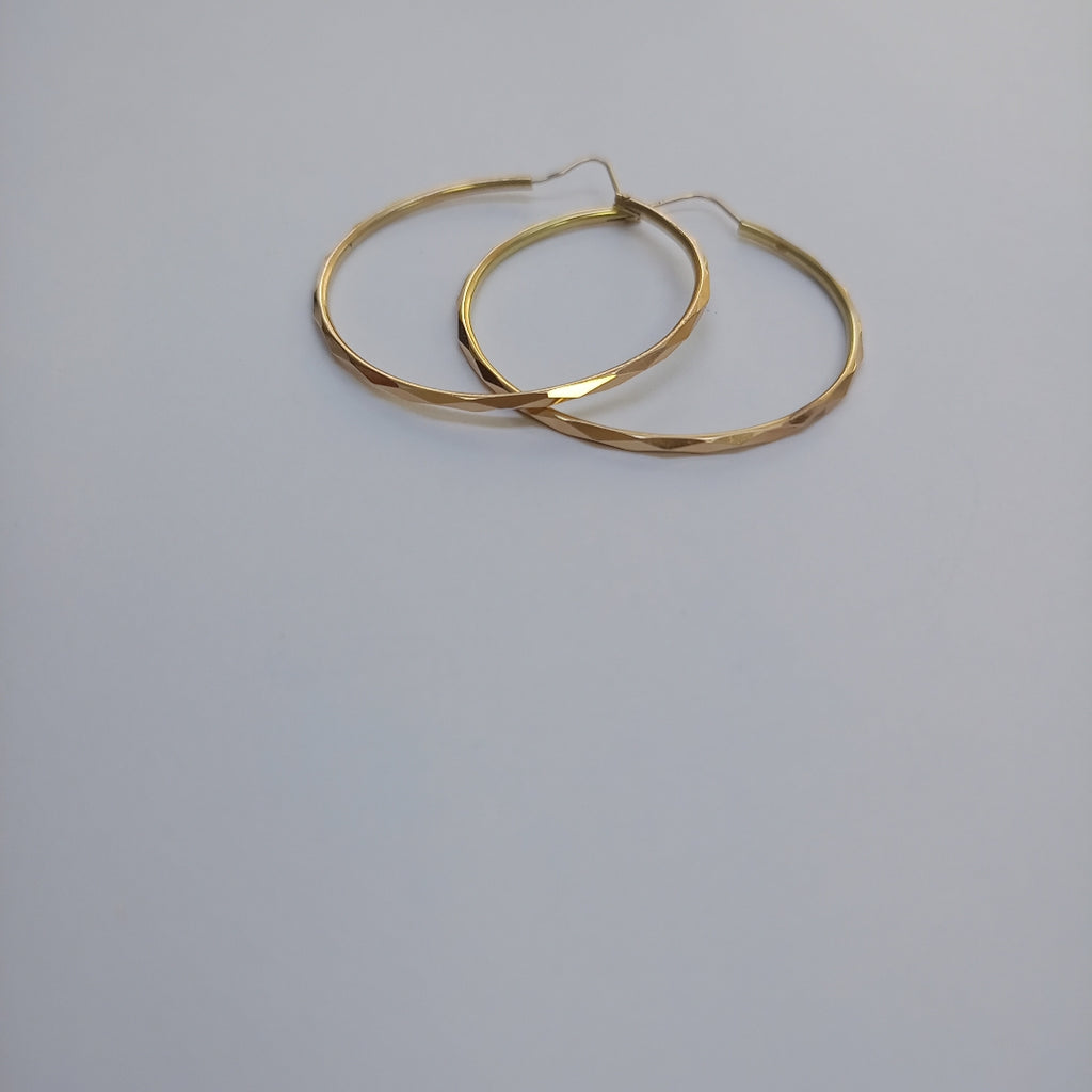 ARRACADAS PAR ORO 14 K 3.8 GRMS (SEMINUEVO)