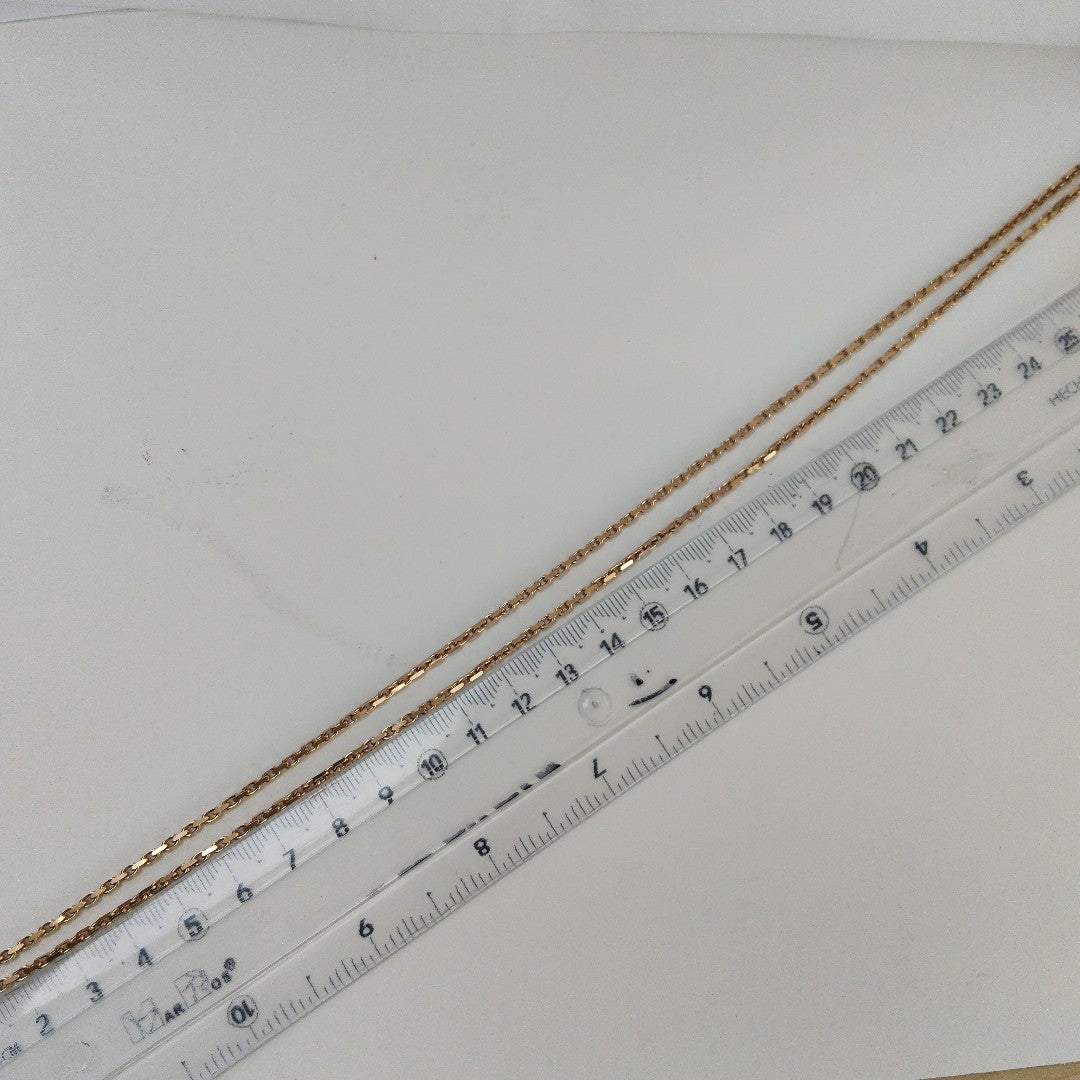 CADENA ORO 14 K 10.3 GRMS (SEMINUEVO)