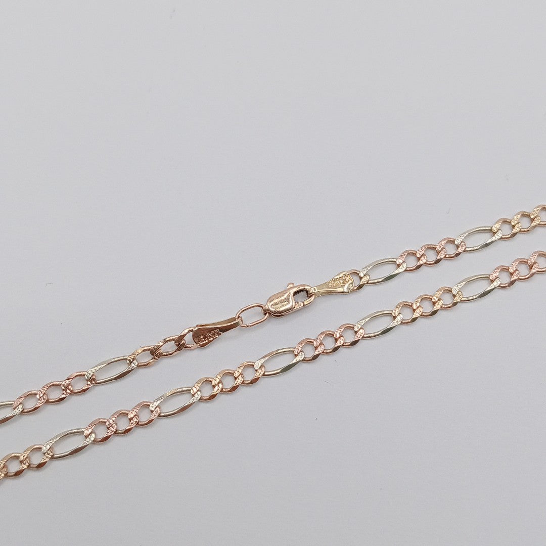 CADENA ORO, ORO COMBINADO 10 K 8.1 GRMS (SEMINUEVO)