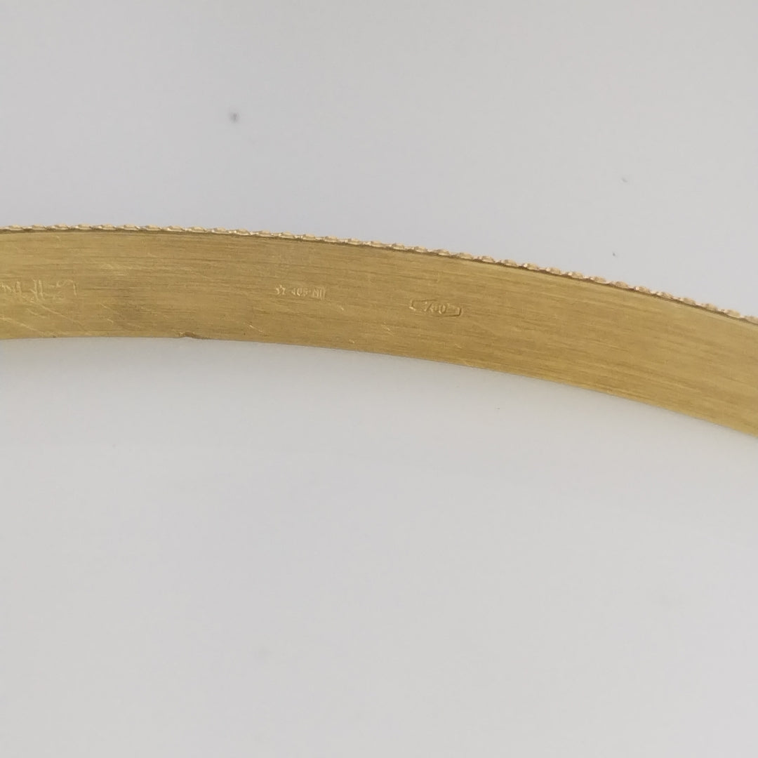 PULSERA RIGIDA ORO 18 K 6.9 GRMS (SEMINUEVO)