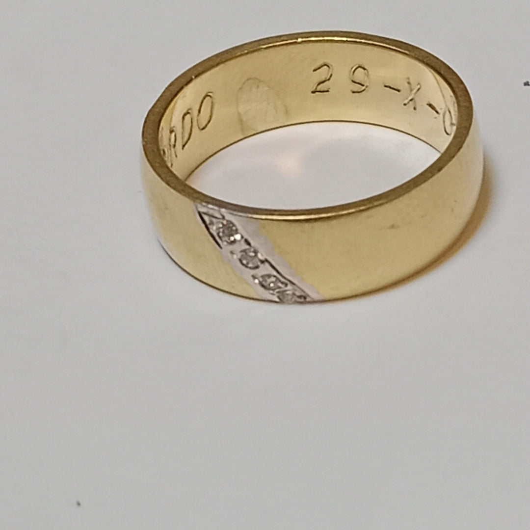 ARGOLLA ORO 14 K 5.7 GRMS (SEMINUEVO)