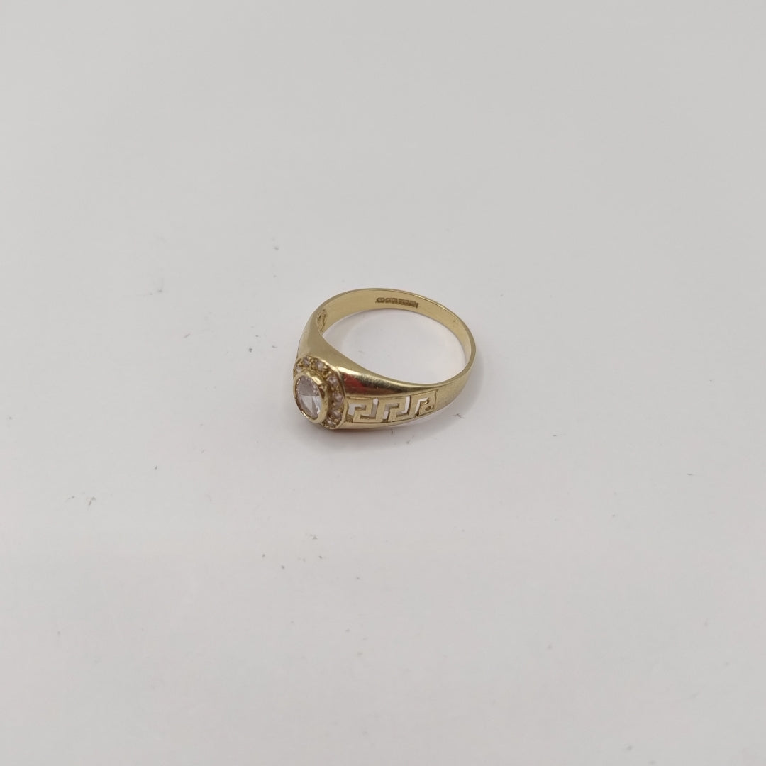 ANILLO ORO 10 K 3.7 GRMS (SEMINUEVO)