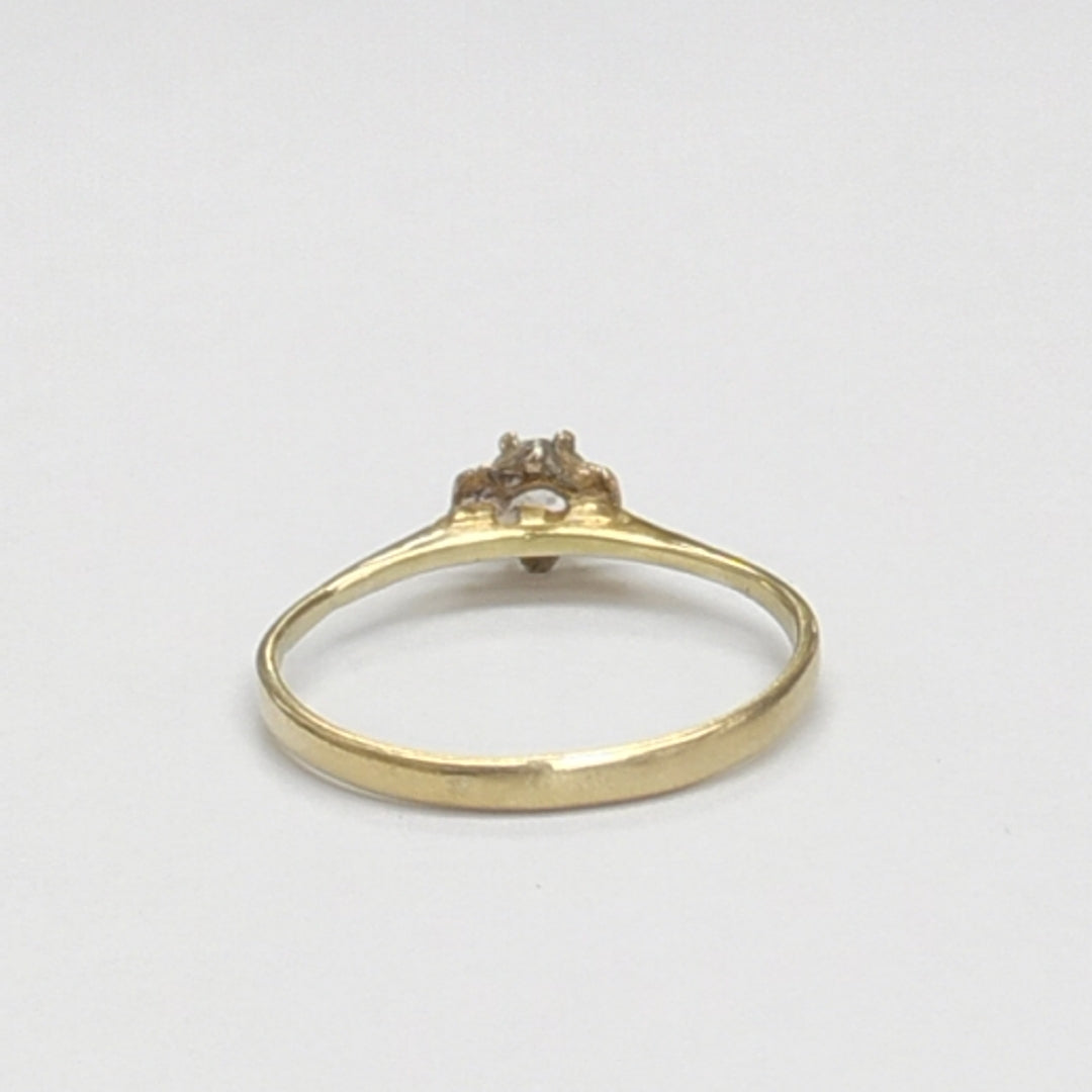 SOLITARIO ORO 14 K 1.3 GRMS (SEMINUEVO)