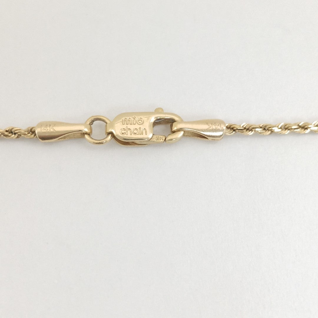 CADENA ORO 14 K 3.8 GRMS (SEMINUEVO)