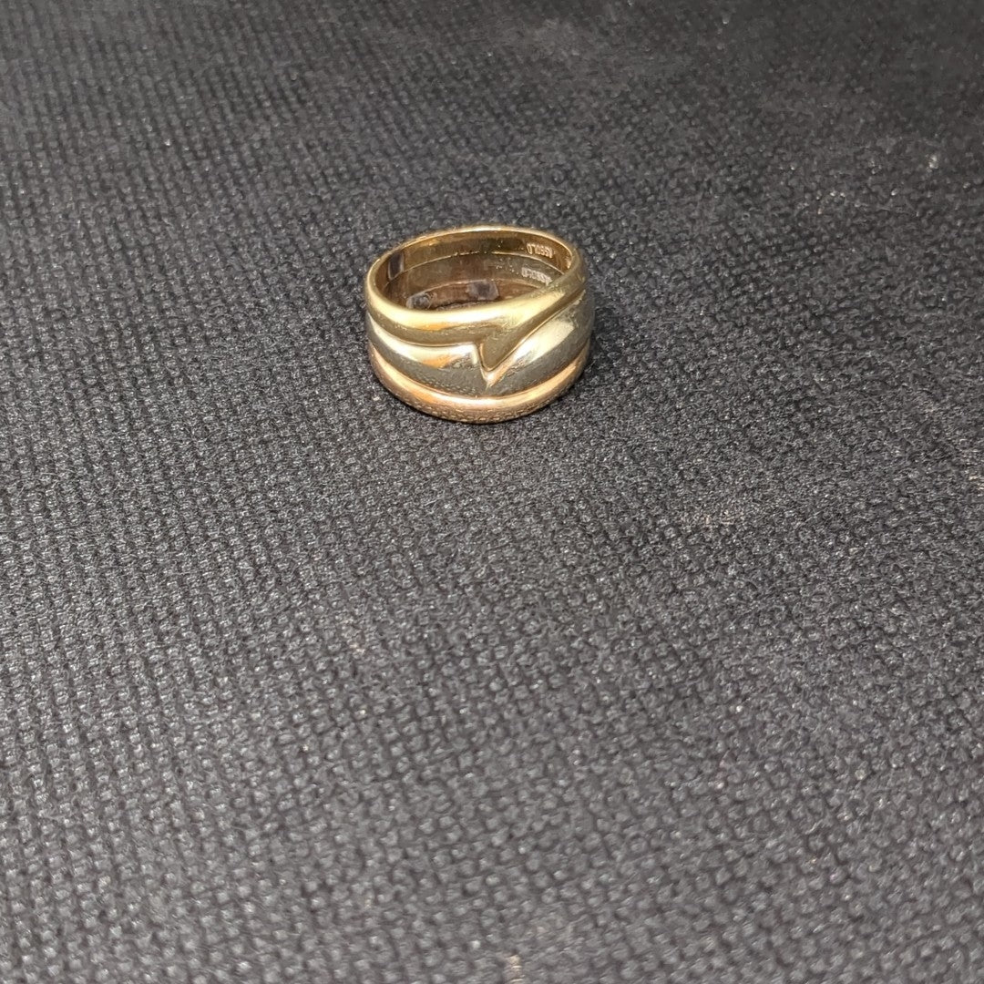 ANILLITO ORO, ORO COMBINADO 14 K 7.3 GRMS (SEMINUEVO)