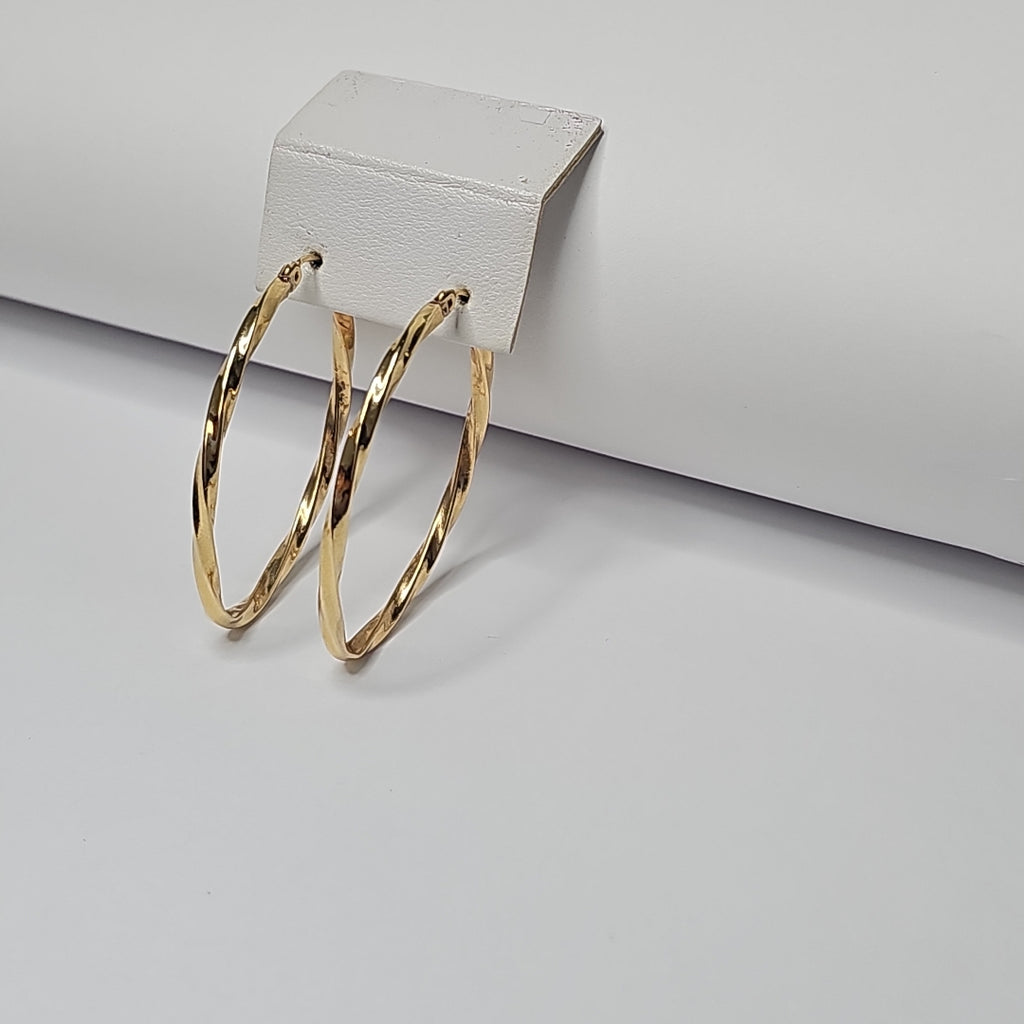 ARRACADAS PAR ORO 14 K 3.2 GRMS (SEMINUEVO)