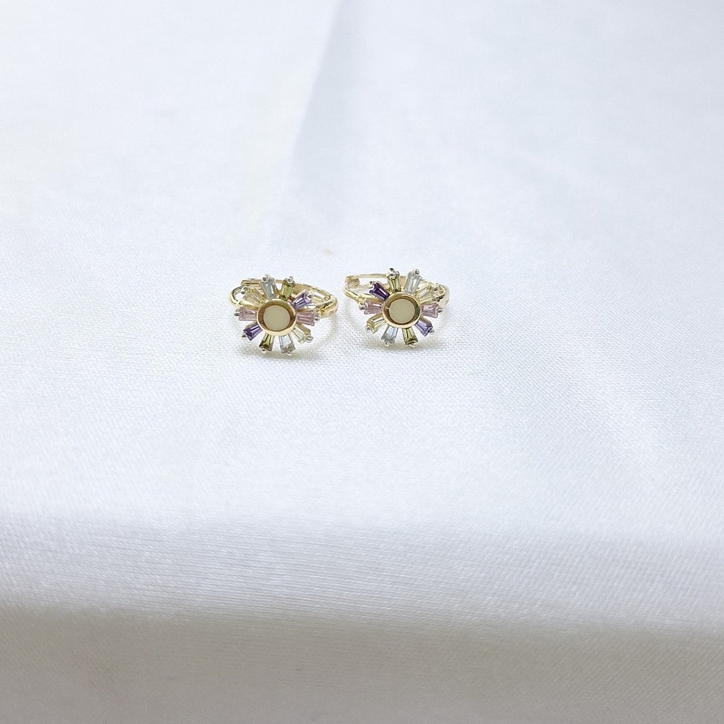 ARETES PAR ORO 14 K 1,70 GRMS (SEMINUEVO)
