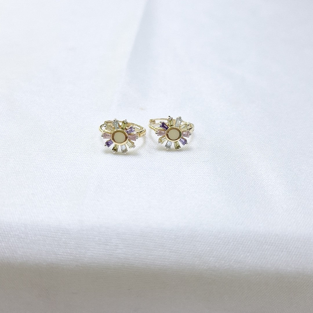 ARETES PAR ORO 14 K 1,70 GRMS (SEMINUEVO)