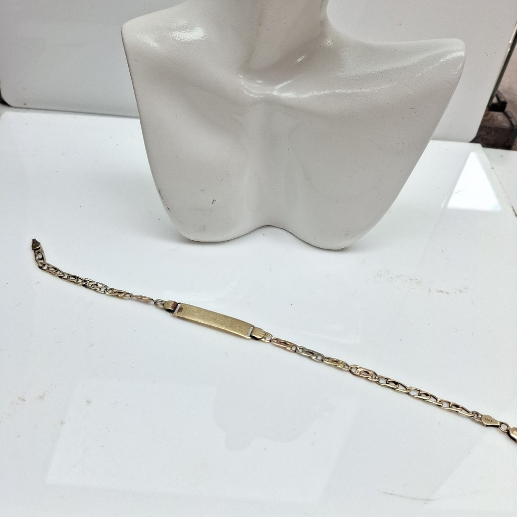 ESCLAVA ORO COMBINADO 14 K 6,70 GRMS (SEMINUEVO)