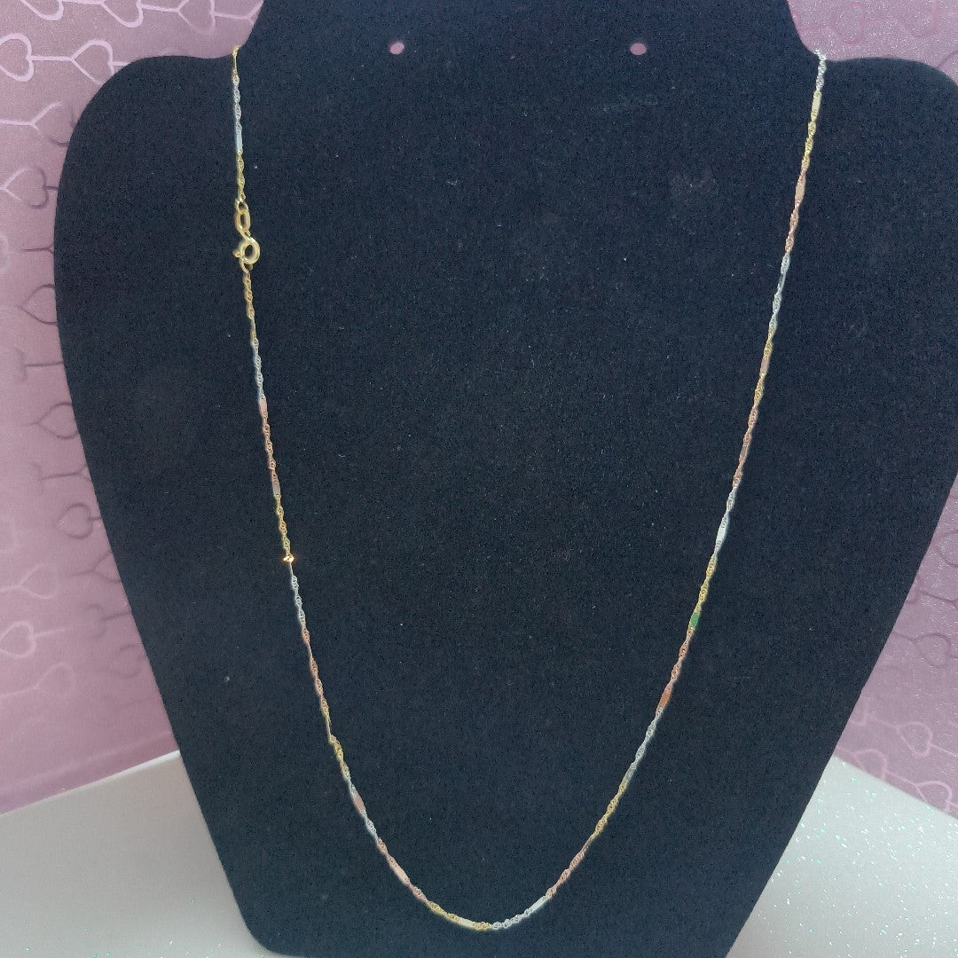 CADENA ORO 14 K 1.3 GRMS (SEMINUEVO)