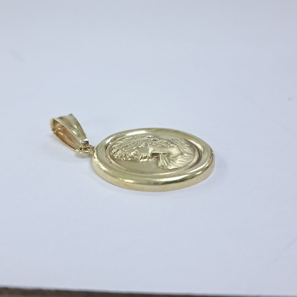 MEDALLA PERSONAL ORO 14 K 2.1 GRMS (SEMINUEVO)