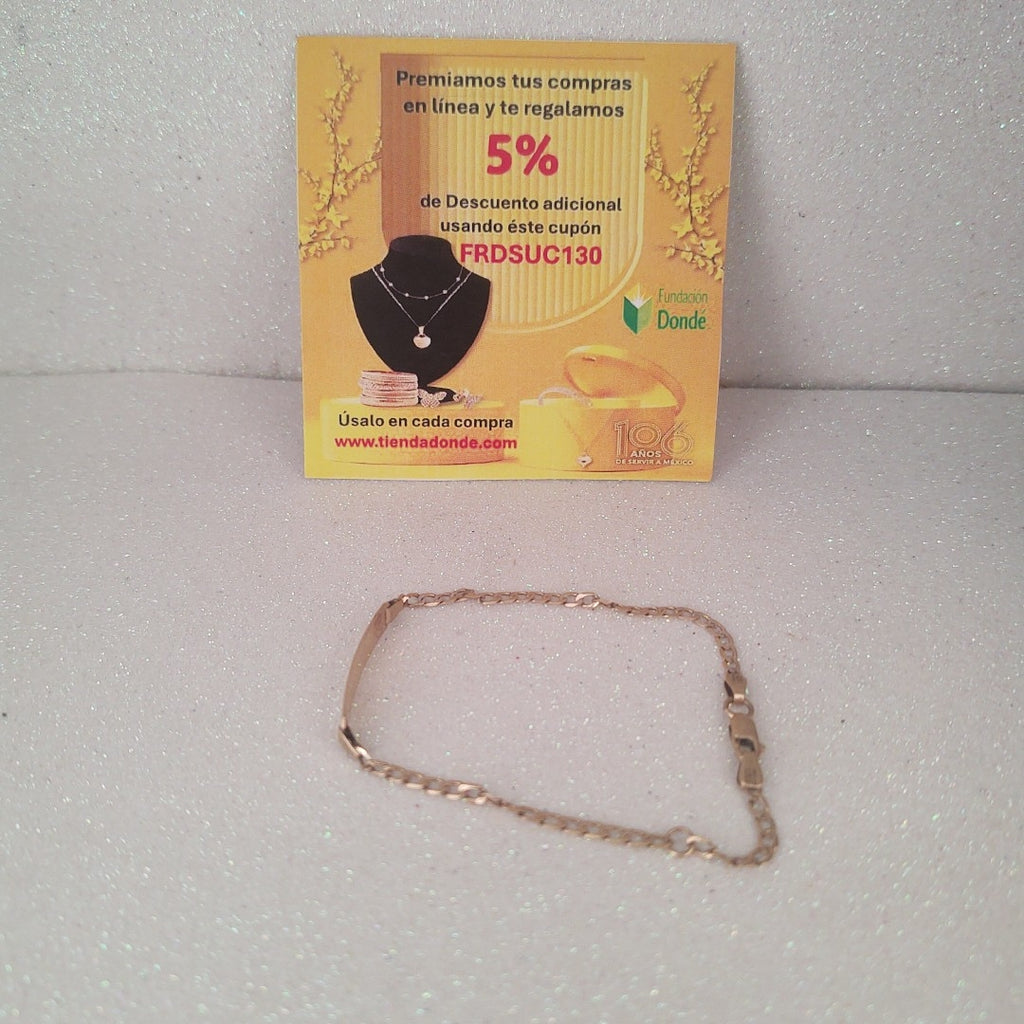 ESCLAVA ORO 14 K 2.5 GRMS (SEMINUEVO)