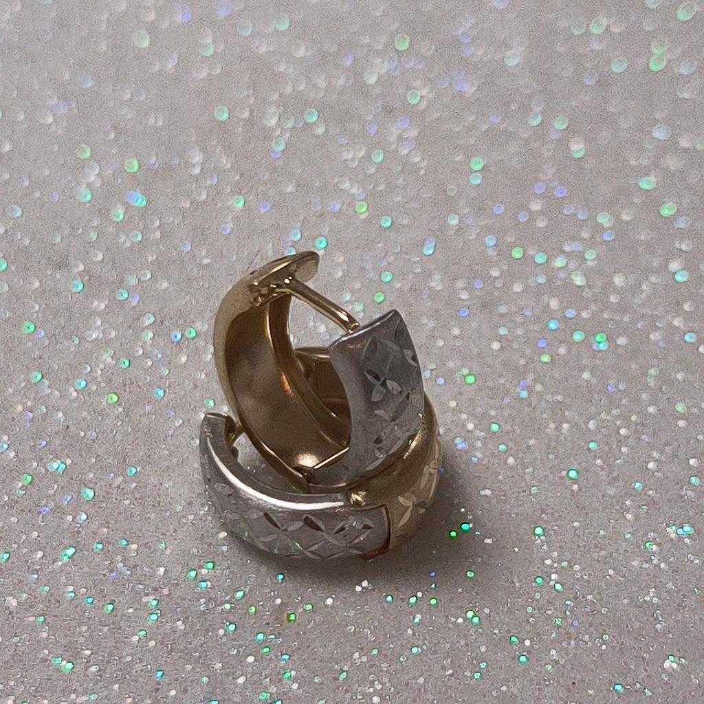ARRACADAS PAR ORO 14 K 1.2 GRMS (SEMINUEVO)