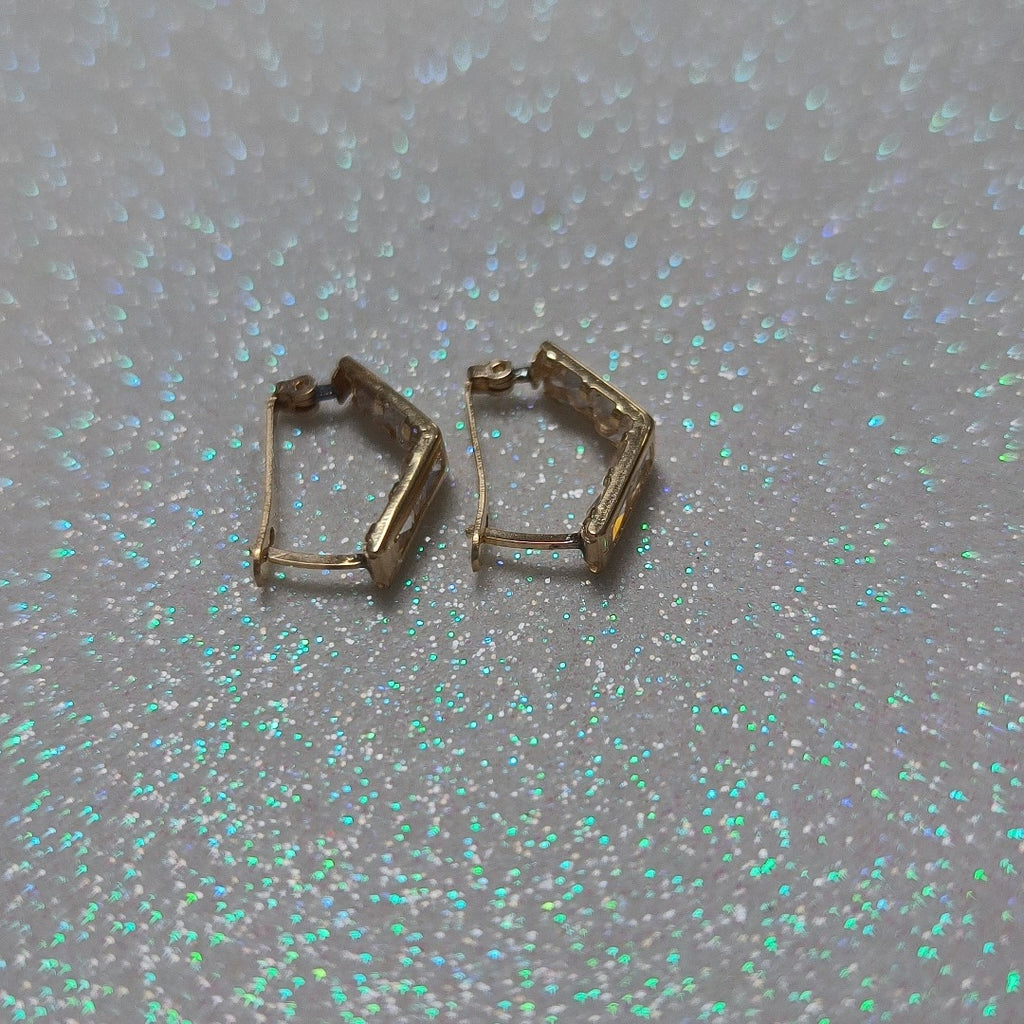 ARRACADAS PAR ORO 10 K 1,70 GRMS (SEMINUEVO)