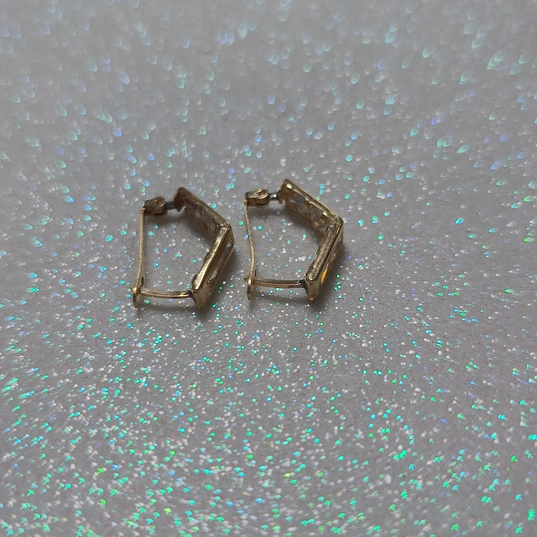 ARRACADAS PAR ORO 10 K 1,70 GRMS (SEMINUEVO)