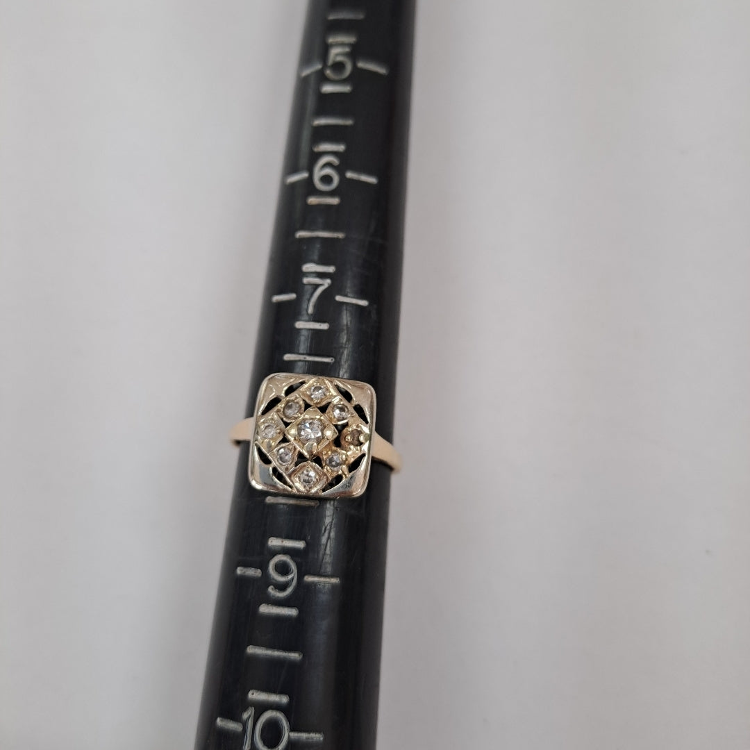 ANILLO ORO 14 K 3,10 GRMS (SEMINUEVO)