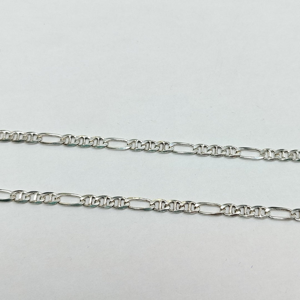 CADENA TEJIDO MARINERO PLATA .925 55 CM 7.9 GR (NUEVO)