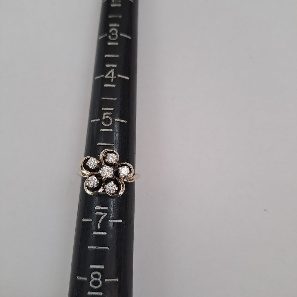 ANILLITO ORO BLANCO 14 K 3,10 GRMS (SEMINUEVO)