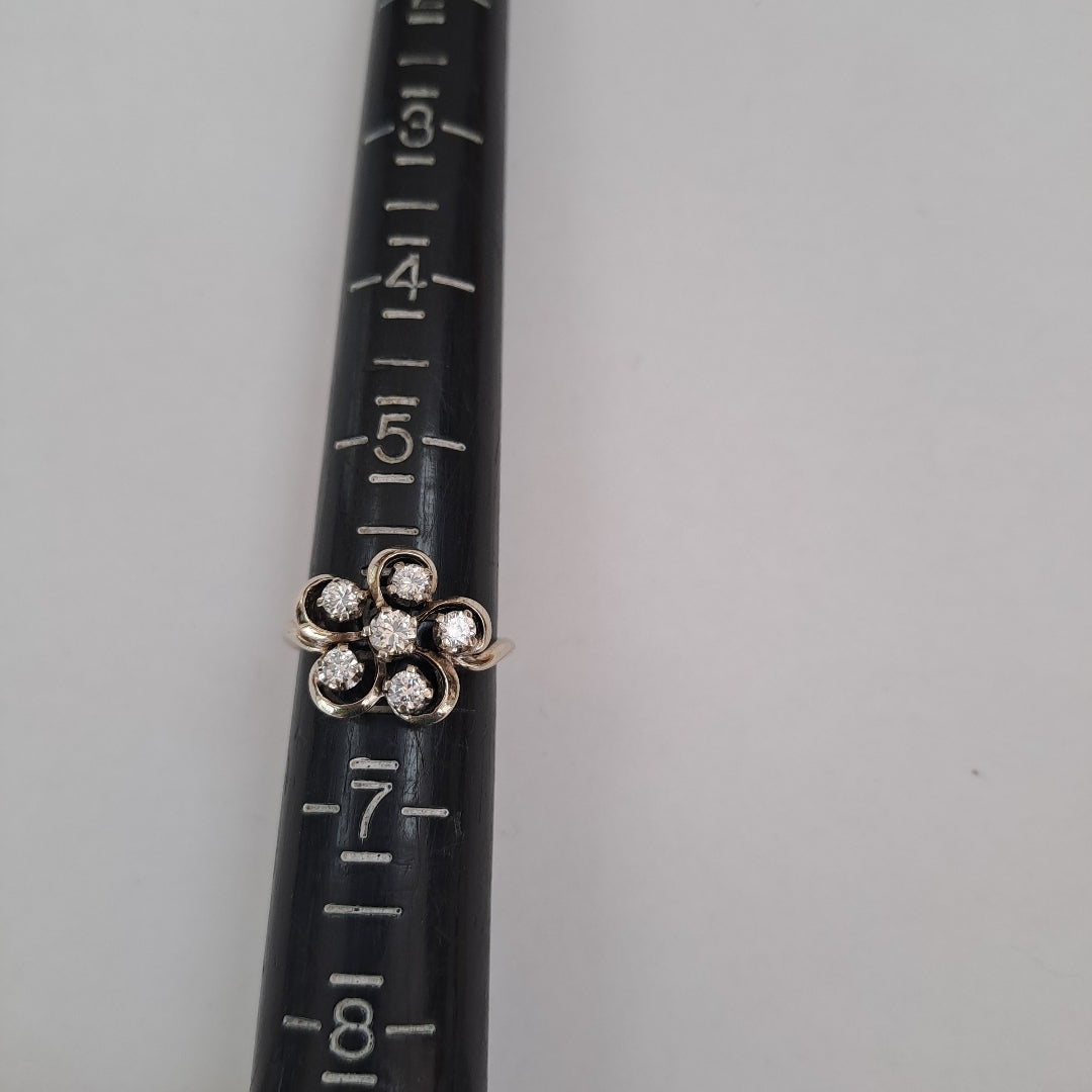 ANILLITO ORO BLANCO 14 K 3,10 GRMS (SEMINUEVO)
