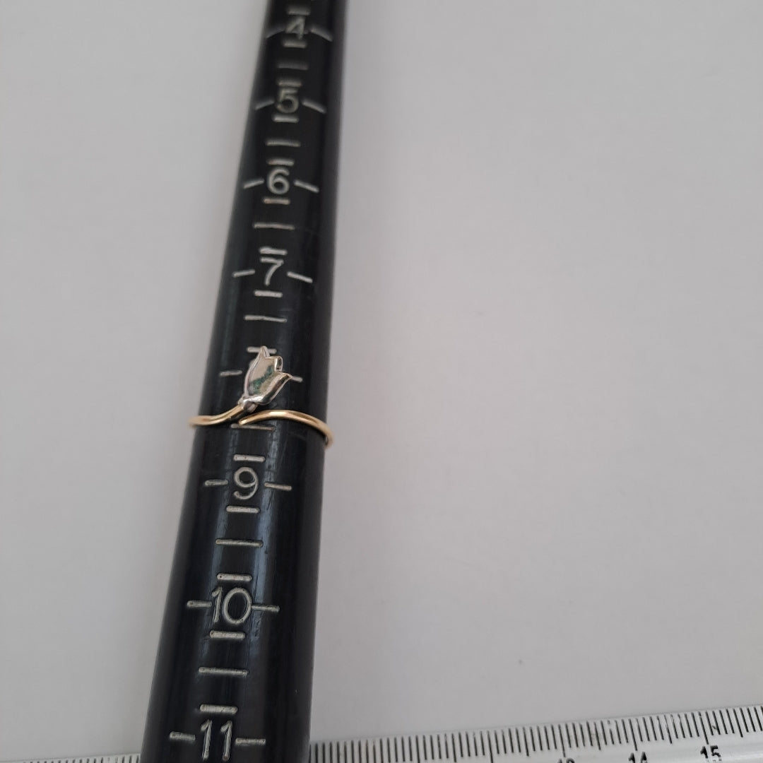 ANILLITO ORO 14 K 1.2 GRMS (SEMINUEVO)