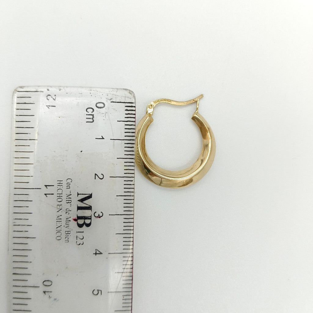 ARRACADAS PAR ORO 14 K 2.8 GRMS (SEMINUEVO)