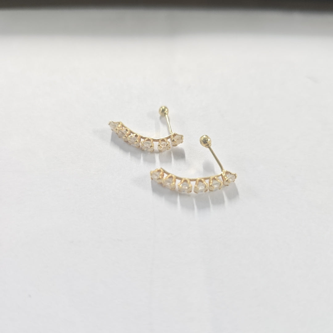 ARETES PAR ORO 10 K 0.8 GRMS (SEMINUEVO)