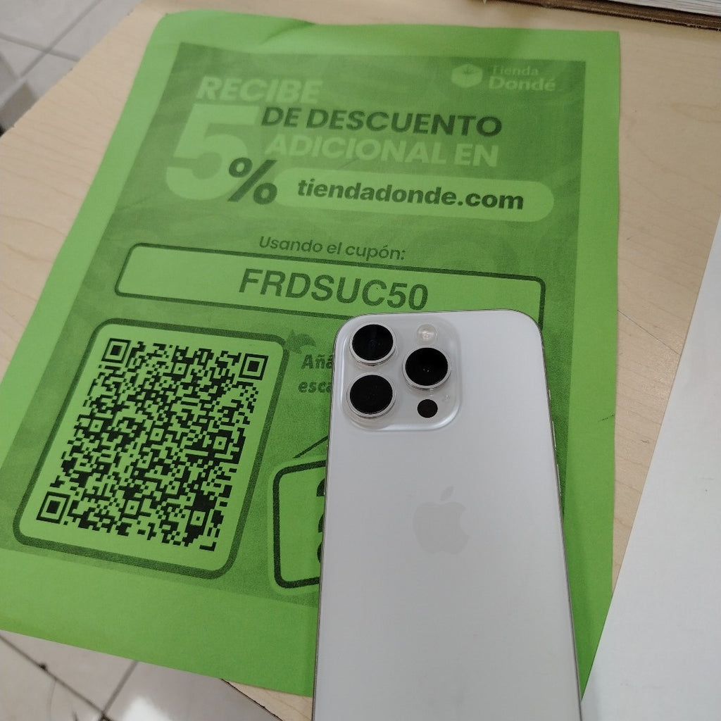 CELULAR APPLE IPHONE 15 PRO A3101 256 GB 8 GB RAM (SEMINUEVO)