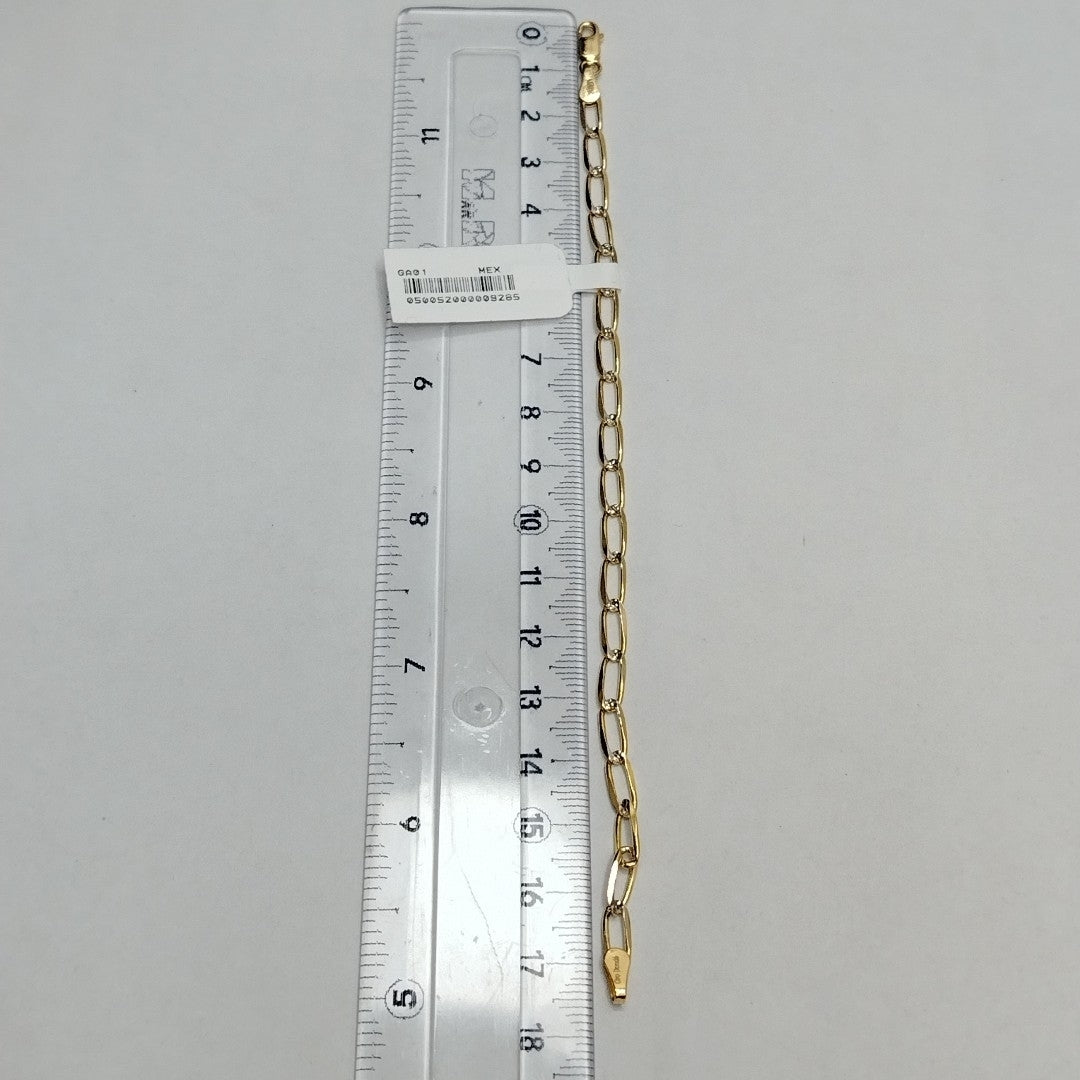 PULSERA TEJIDO ESLABONES 3.9G 18 CM (NUEVO)