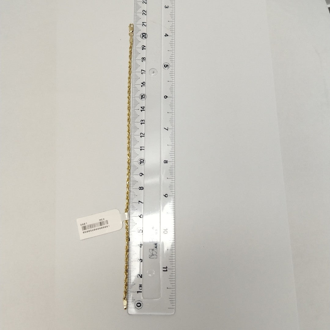 PULSERA TEJIDO TORZAL 4.4G 21 CM (NUEVO)