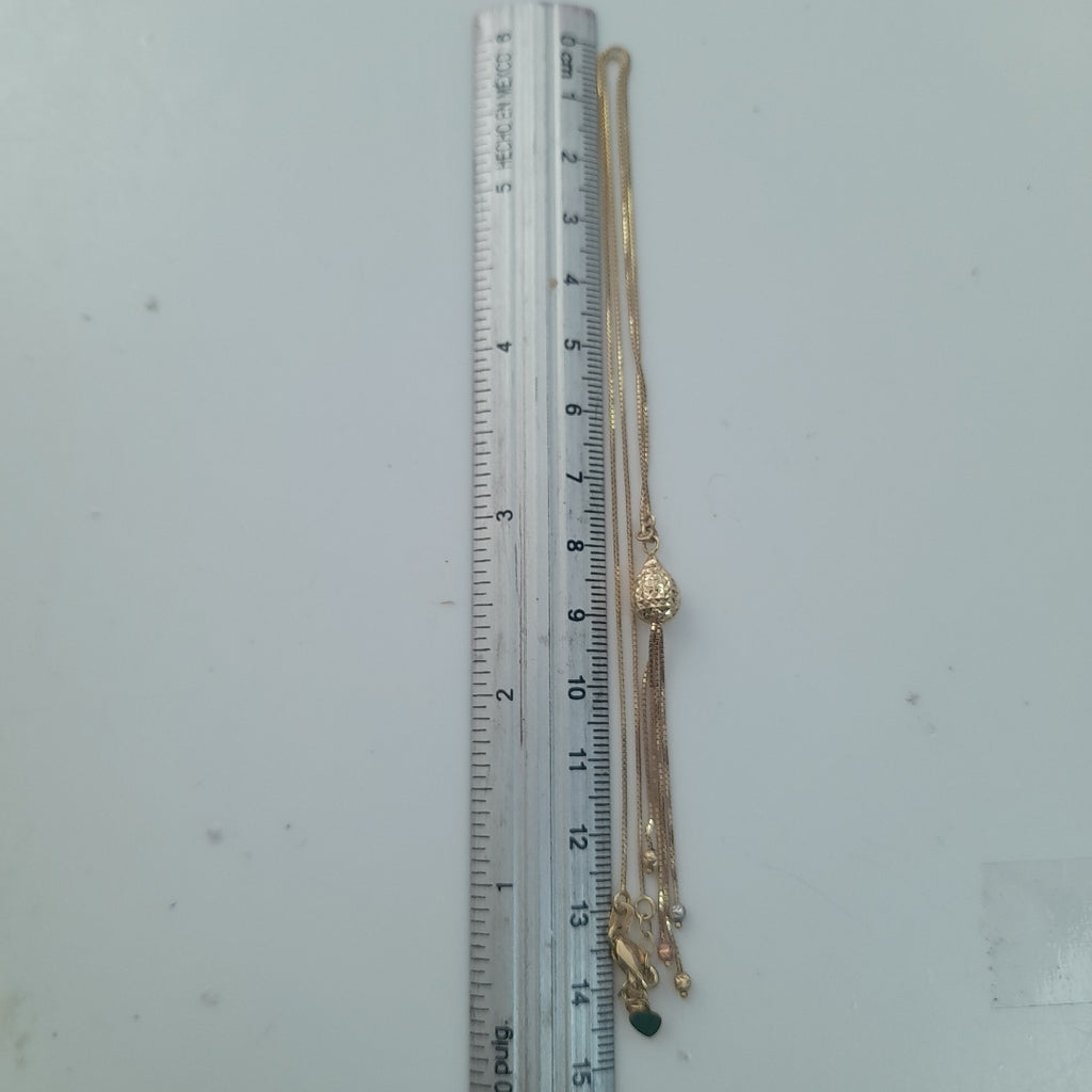 GARGANTILLA ORO 14 K 3.1 GRMS (SEMINUEVO)