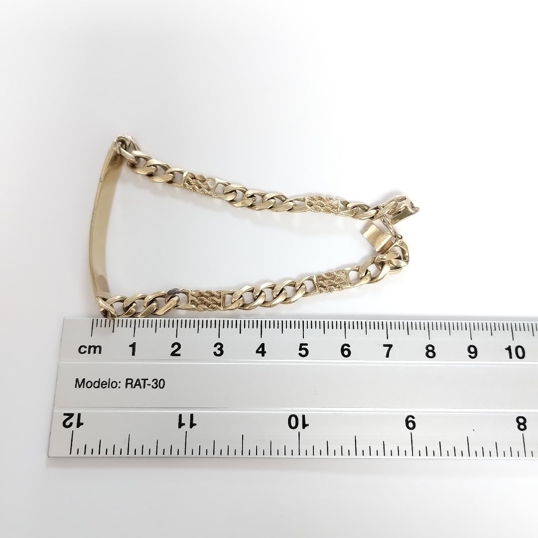 ESCLAVA ORO 14 K 16.4 GRMS (SEMINUEVO)