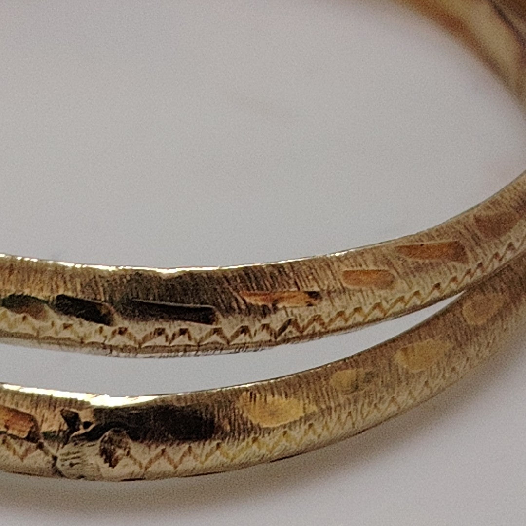 ARRACADAS PAR ORO 10 K 3.4 GRMS (SEMINUEVO)