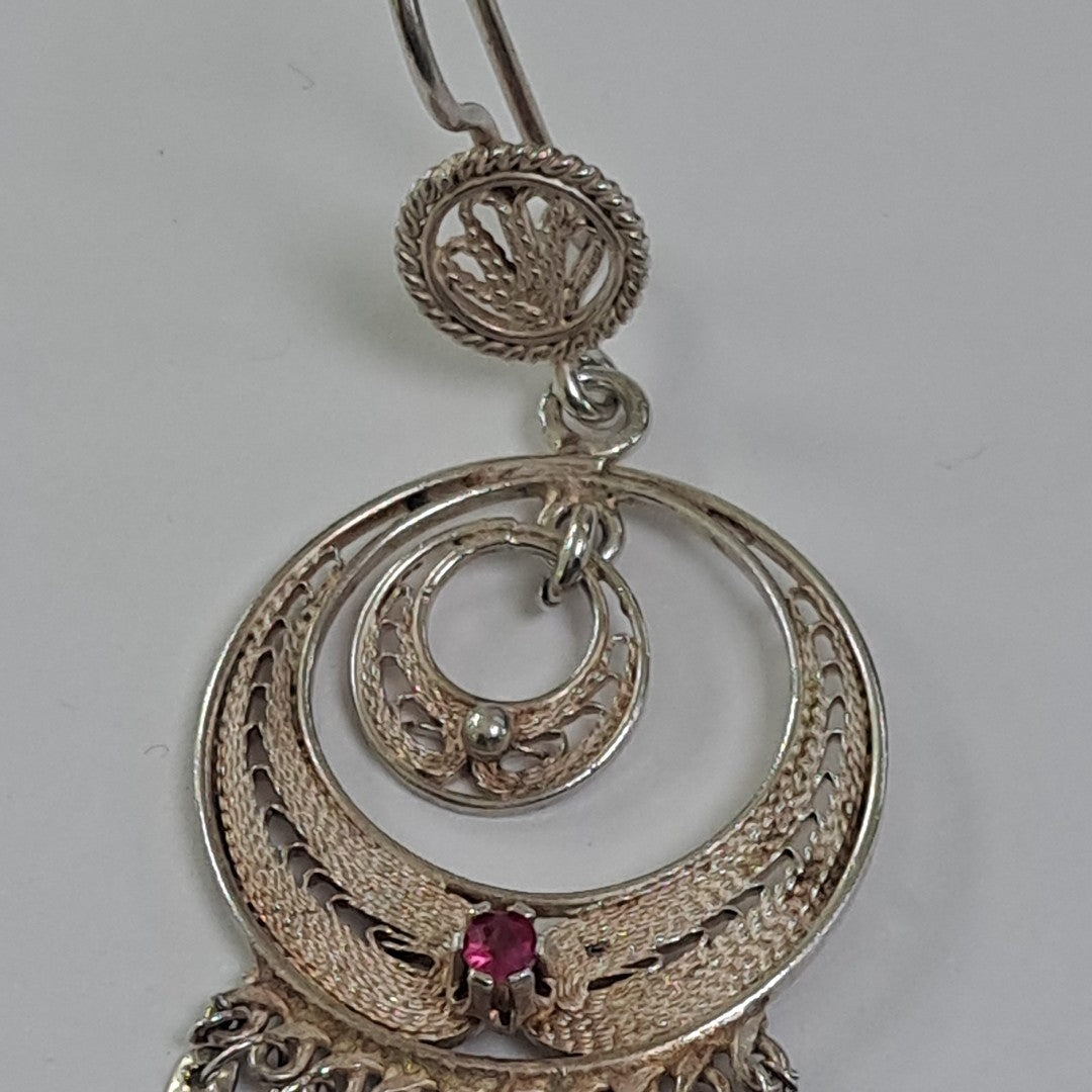 ARETES PAR PLATA 6.8 GRMS (SEMINUEVO)