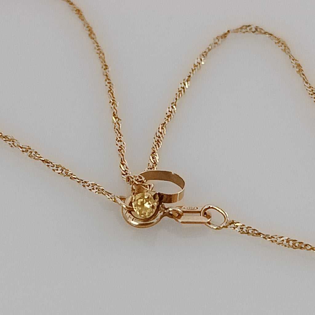 CADENA ORO 14 K 0,90 GRMS (SEMINUEVO)