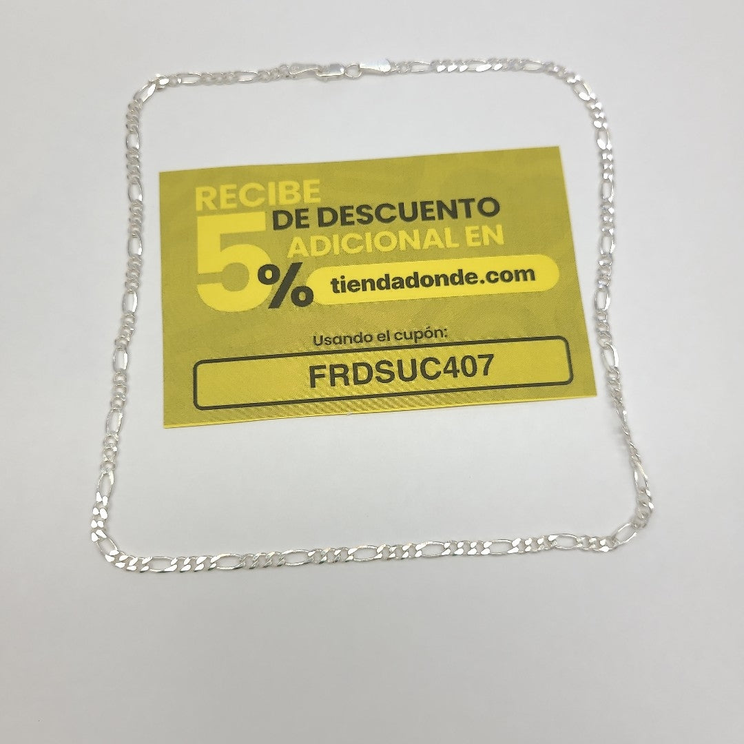 CADENA PLATA 6.9 GRMS (SEMINUEVO)