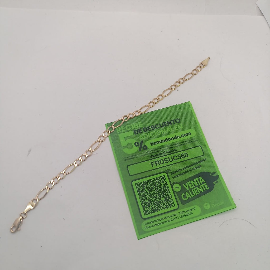 PULSERA ORO 10 K 4.5 GRMS (SEMINUEVO)