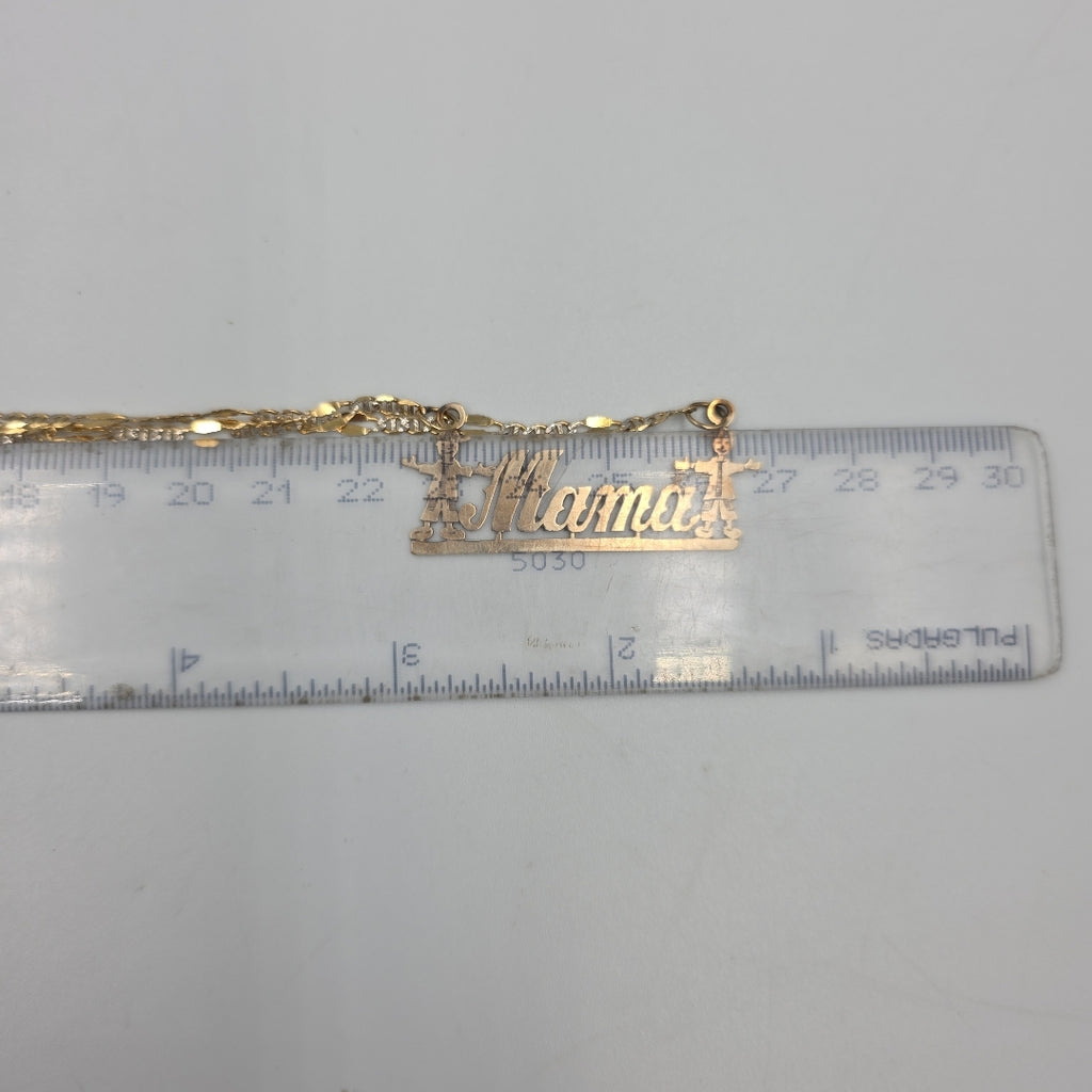 DIJE,GARGANTILLA ORO 14 K 4,50 GRMS (SEMINUEVO)