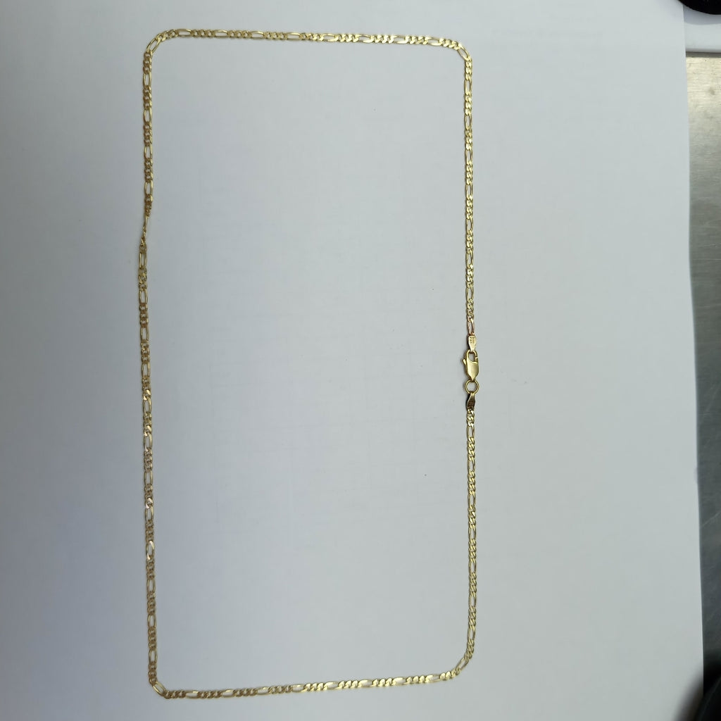 CADENA ORO, RODIADO 14 K 5.3 GRMS (SEMINUEVO)