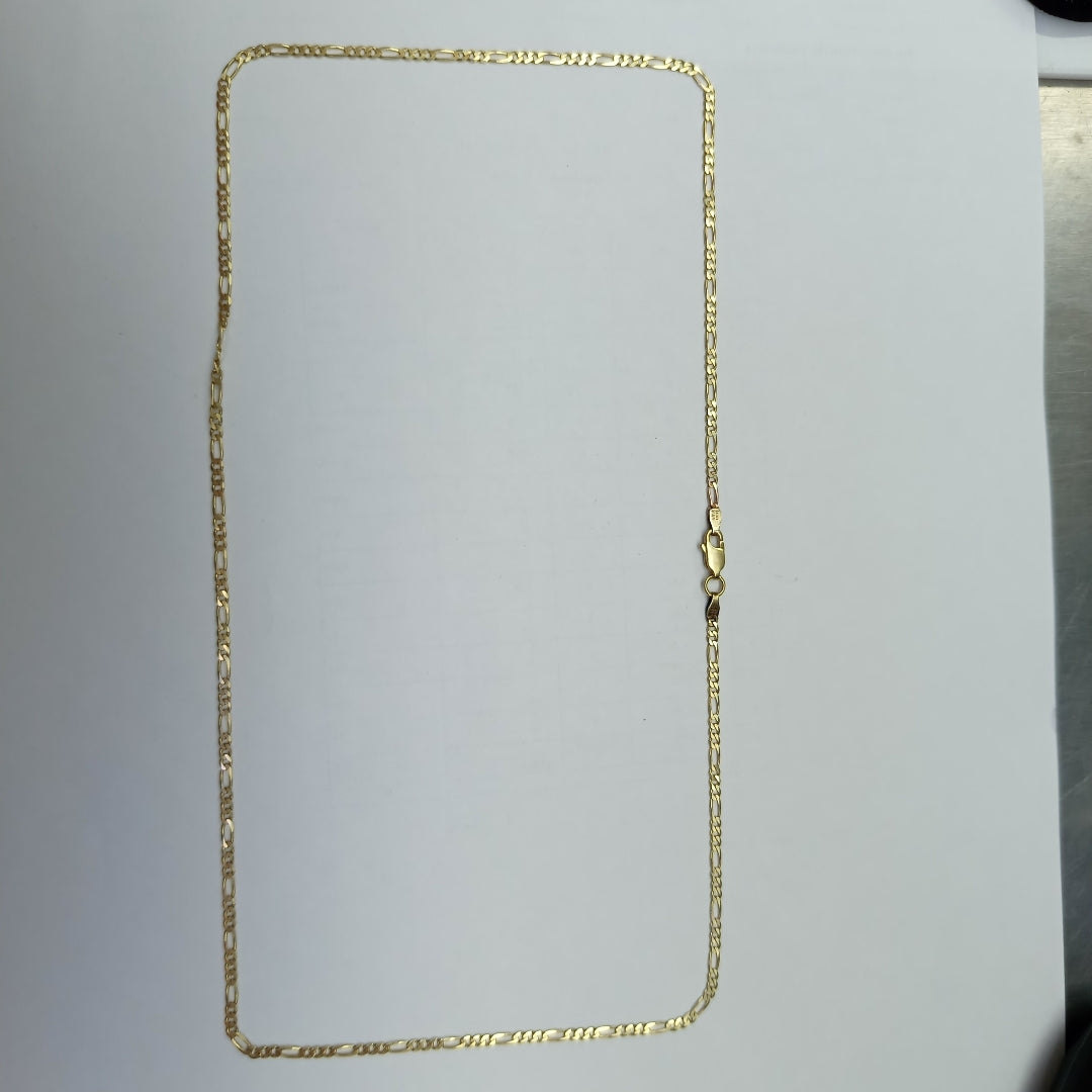 CADENA ORO, RODIADO 14 K 5.3 GRMS (SEMINUEVO)