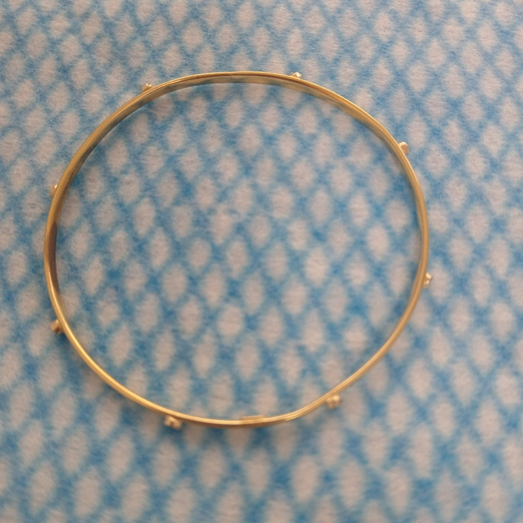 PULSERA RIGIDA ORO 14 K 5.2 GRMS (SEMINUEVO)