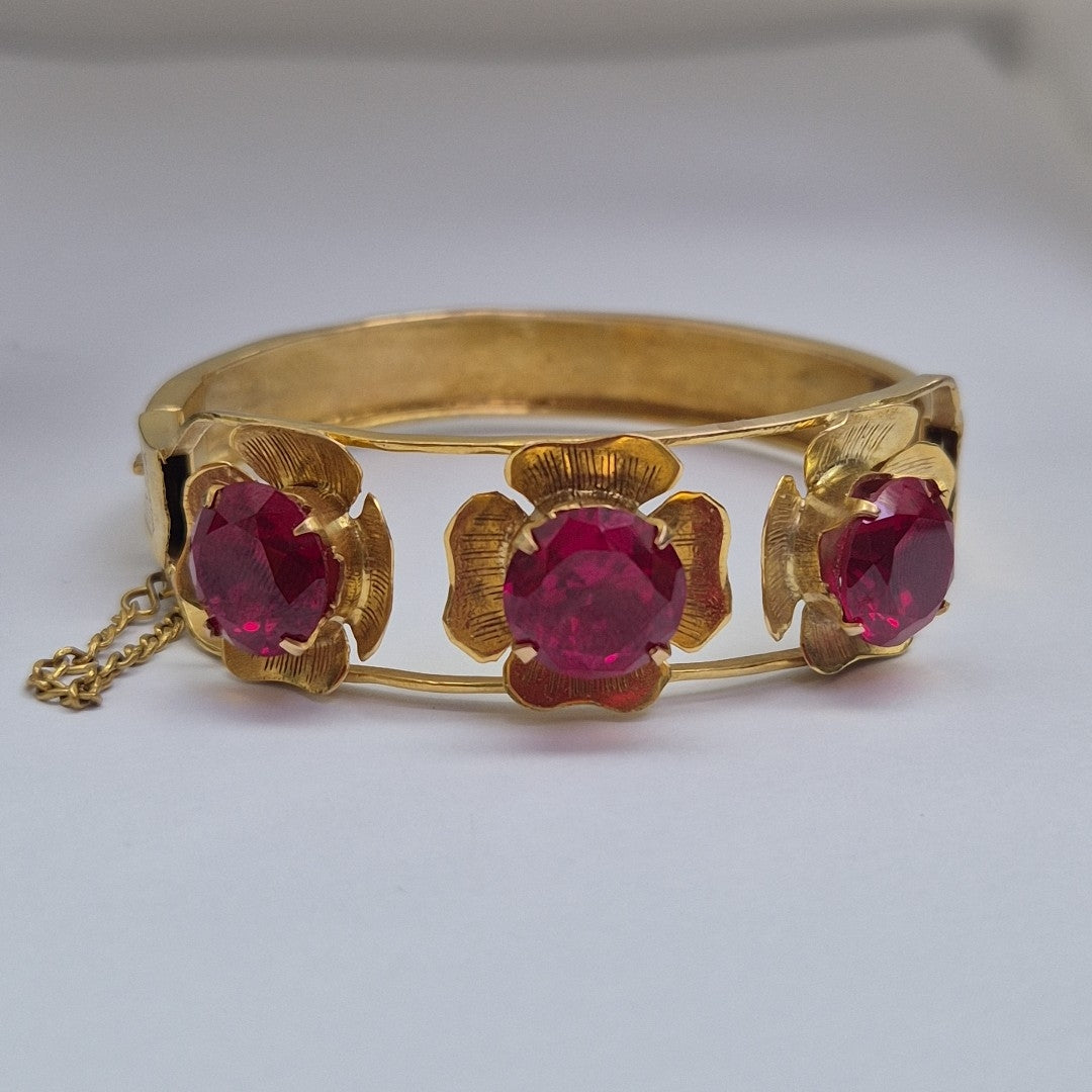 PULSERA RIGIDA ORO 8 K 25,50 GRMS (SEMINUEVO)