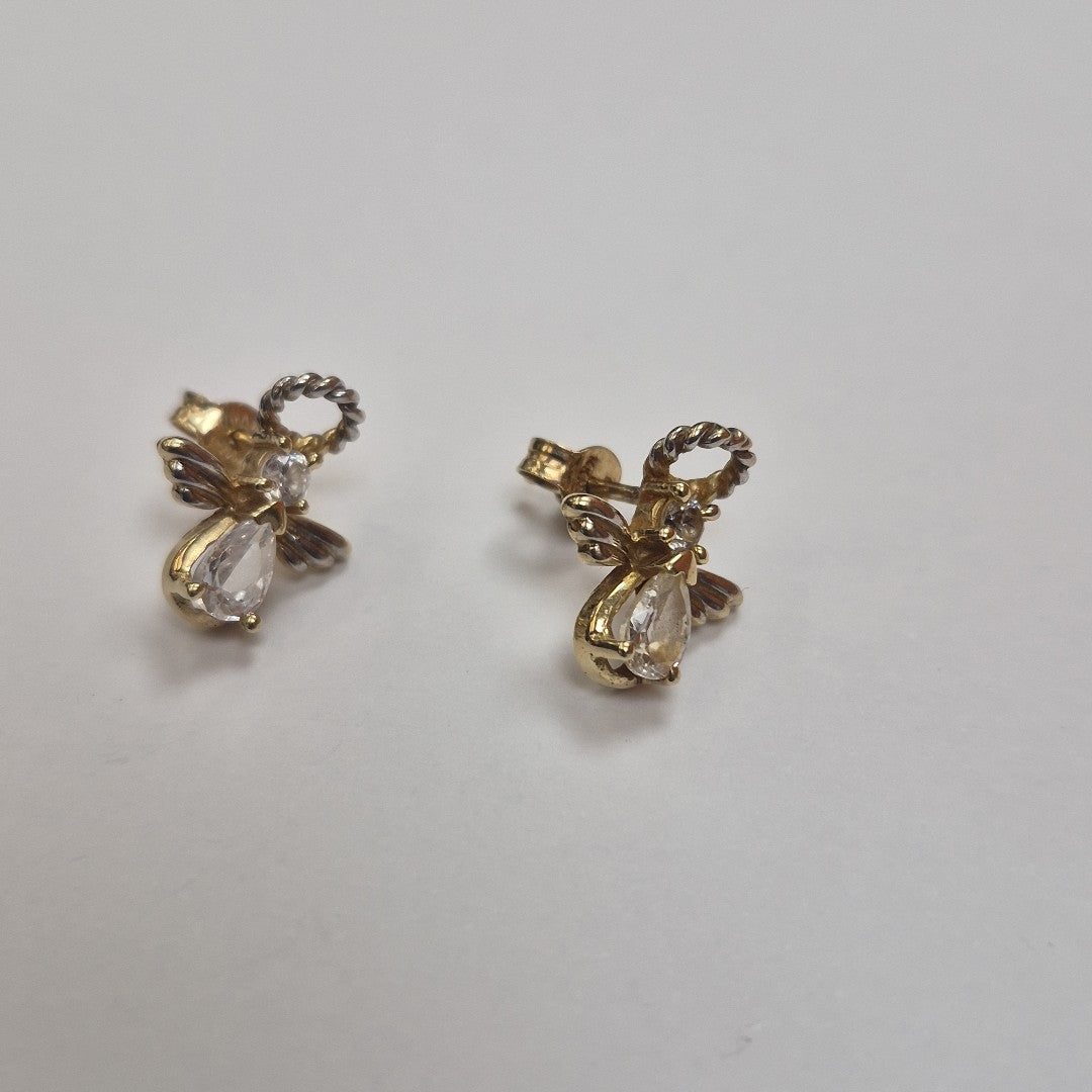 BROQUELES PAR ORO 14 K 3.1 GRMS (SEMINUEVO)