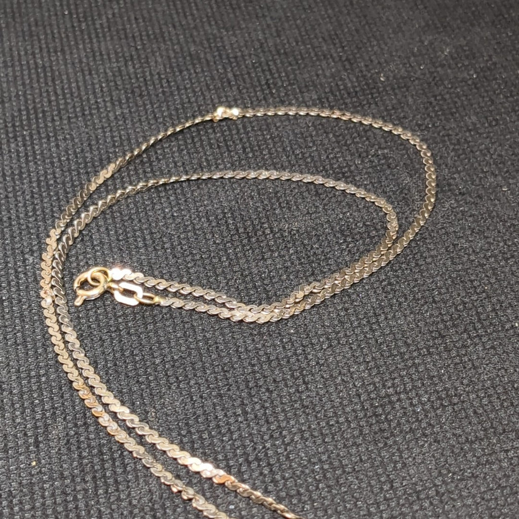 CADENA ORO,ORO BLANCO 14 K 4,90 GRMS (SEMINUEVO)