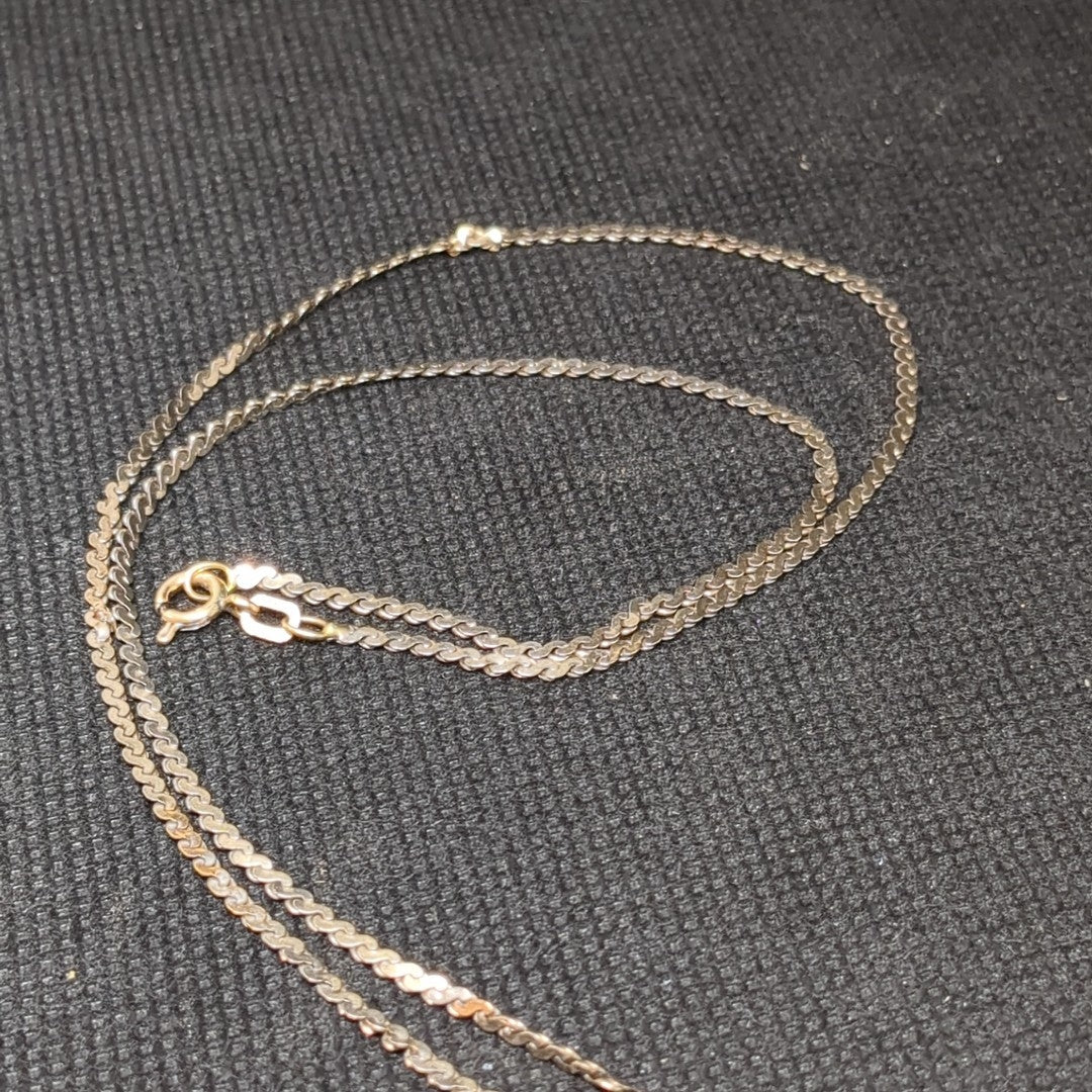 CADENA ORO,ORO BLANCO 14 K 4,90 GRMS (SEMINUEVO)