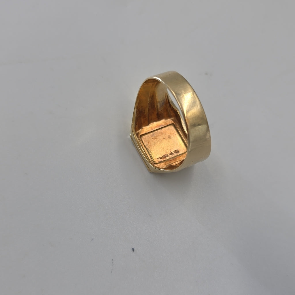 ANILLO ORO, ORO COMBINADO 14 K 6.8 GRMS (SEMINUEVO)